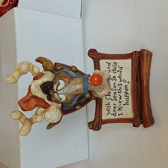 Shade Tree Stone Resin Reindeer If Walls Could Talk Decor Jack Graham Christmas - Picture 15 of 15